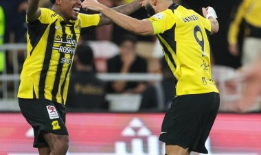 أول هاتريك للاعب الاتحاد كريم بنزيما في الموسم
