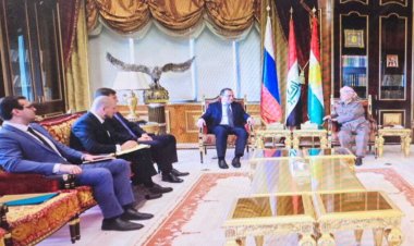 السفير الروسي لدى العراق يبحث مع مسؤولي الإقليم أخر المستجدات في المنطقة
